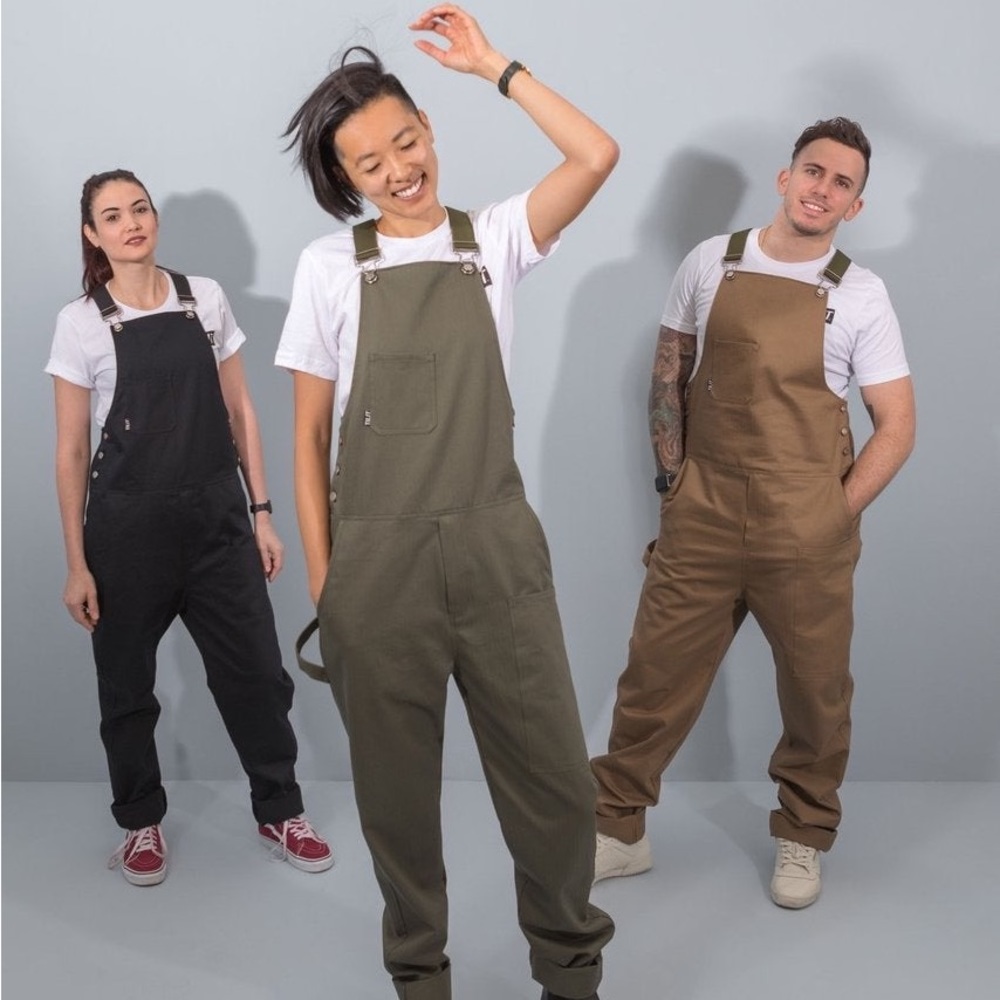 Tilit Black Overalls